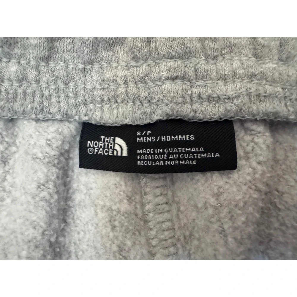 The North Face Men's Gray Fleece Sweat Shorts Logo Size Small Athletic Lounge